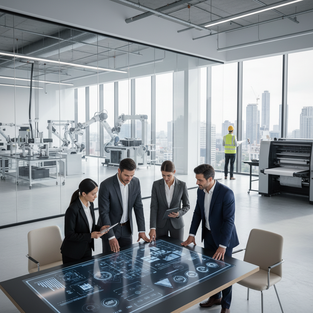 Professional business environment